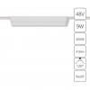 ARTE LAMP RAPID A6153PL-1WH