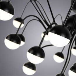 Потолочная люстра ARTE LAMP DEXTER A3619PL-24BK