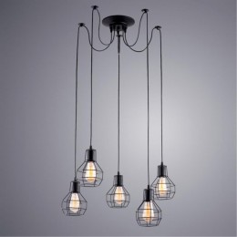 Подвесная люстра ARTE LAMP SPIDER A1109SP-5BK