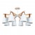 Потолочная люстра ARTE LAMP THOMAS A7032PL-8WH Потолочная люстра ARTE LAMP THOMAS A7032PL-8WH