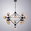 Люстра на штанге ARTE LAMP BOLLA A1664SP-15BK