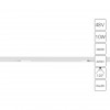 ARTE LAMP OPTIMA A7263PL-1WH