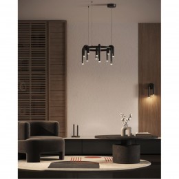 Подвесная люстра ARTE LAMP WARHOL A3258LM-30BK