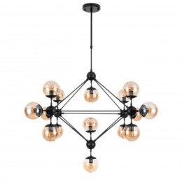Люстра на штанге ARTE LAMP BOLLA A1664SP-15BK
