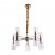 Подвесная люстра ARTE LAMP CHARM A1623LM-10GO Подвесная люстра ARTE LAMP CHARM A1623LM-10GO