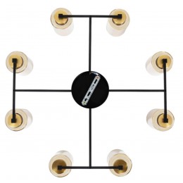 Потолочная люстра ARTE LAMP LEO A7027PL-8BK