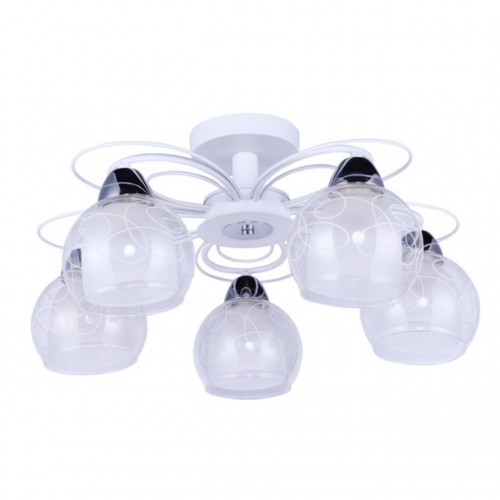 Потолочная люстра ARTE LAMP SANSA A7585PL-5WH