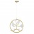 Подвесная люстра ARTE LAMP CANDY A7274SP-9GO Подвесная люстра ARTE LAMP CANDY A7274SP-9GO