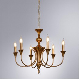 Подвесная люстра ARTE LAMP COLLINETTA A4094LM-6PB