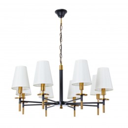Подвесная люстра ARTE LAMP RICCARDO A4075LM-8BK