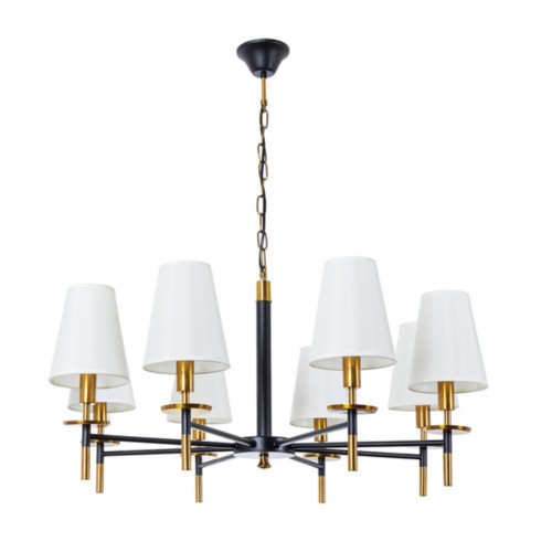 Подвесная люстра ARTE LAMP RICCARDO A4075LM-8BK