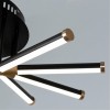 Потолочная люстра ARTE LAMP FERNANDO A2199PL-5BK