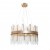 Подвесная люстра ARTE LAMP ACAPULCO A1007SP-10GO