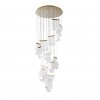 Каскадная люстра ARTE LAMP GRAPPOLO A2283SP-14GO