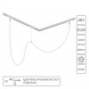 ARTE LAMP LOOP A4911PL-1WH