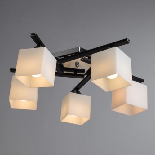 Потолочная люстра ARTE LAMP VISUALE A8165PL-5BK