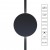 ARTE LAMP RAPID A1163PL-1BK