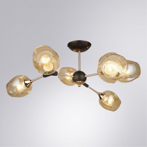 Люстра на штанге ARTE LAMP SEPPIA A4211PL-6BK