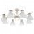 Потолочная люстра ARTE LAMP TYLER A1031PL-8WH Потолочная люстра ARTE LAMP TYLER A1031PL-8WH