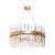 Подвесная люстра ARTE LAMP ACAPULCO A1007SP-12GO