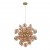 Подвесная люстра ARTE LAMP MOLECULE A8313SP-9GO Подвесная люстра ARTE LAMP MOLECULE A8313SP-9GO