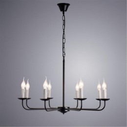 Подвесная люстра ARTE LAMP GRAFF A1857LM-8BK