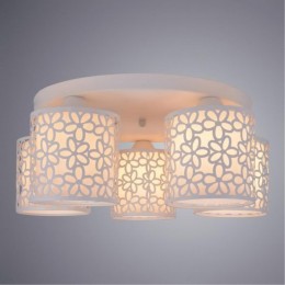 Потолочная люстра ARTE LAMP TRAFORATO A8349PL-5WH