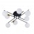 Потолочная люстра ARTE LAMP GEMINI A2243PL-8BK Потолочная люстра ARTE LAMP GEMINI A2243PL-8BK