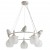 Подвесная люстра ARTE LAMP GEMELLI A2150SP-5WG Подвесная люстра ARTE LAMP GEMELLI A2150SP-5WG