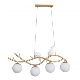 Подвесная люстра ARTE LAMP ELTANIN A3422SP-4GO