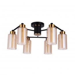 Потолочная люстра ARTE LAMP LEO A7027PL-6BK