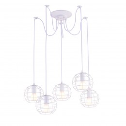 Подвесная люстра ARTE LAMP SPIDER A1110SP-5WH