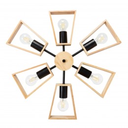 Потолочная люстра ARTE LAMP BRUSSELS A8030PL-6BK