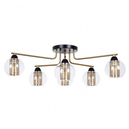 Потолочная люстра ARTE LAMP MANCHESTER A7045PL-6BK