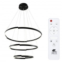 Подвесная люстра ARTE LAMP ALFIE A2180SP-60BK