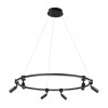 Подвесная люстра ARTE LAMP RING A2186SP-1BK