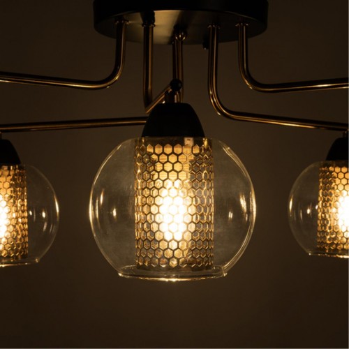 Потолочная люстра ARTE LAMP MANCHESTER A7045PL-6BK