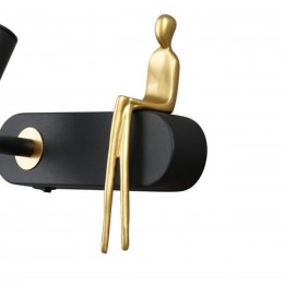 ARTE LAMP ALBERT A2173AP-1BK