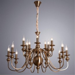 Подвесная люстра ARTE LAMP PASSONI A6097LM-15PB