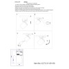 Cсветильник трековый однофазный Crystal Lux CLT 0.31 001 60 BL