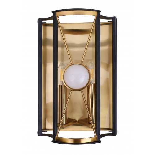 Бра Crystal Lux TANDEM AP2 GOLD