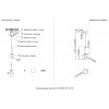 Светильник подвесной Crystal Lux ECLIPSE SP1 D130 CHROME
