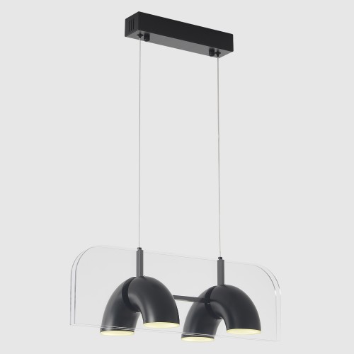 Светильник подвесной Crystal Lux ELEMENT SP24W LED BLACK