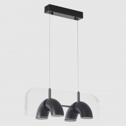 Светильник подвесной Crystal Lux ELEMENT SP24W LED BLACK