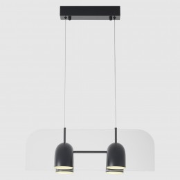 Светильник подвесной Crystal Lux ELEMENT SP24W LED BLACK