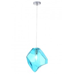Светильник подвесной Crystal Lux NUESTRO SP1 CHROME/BLUE