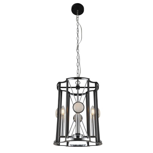 Светильник подвесной Crystal Lux TANDEM SP4 D410 CHROME