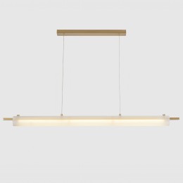 Светильник подвесной Crystal Lux TUNNEL SP40 LED BRASS