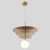 Светильник подвесной Crystal Lux UVA SP1.3 BRASS Светильник подвесной Crystal Lux UVA SP1.3 BRASS