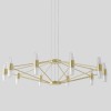 Люстра Crystal Lux DOROTEA SP10 GOLD
